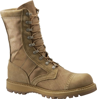 Corcoran Boot 4330 | Corcoran Men's 10" Fleshout Leather & Cordura Marauder Combat Boots