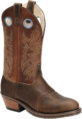 Men's Double H Cowboy Boots DH1532 | Chocolate ICE Buckaroo Work Western