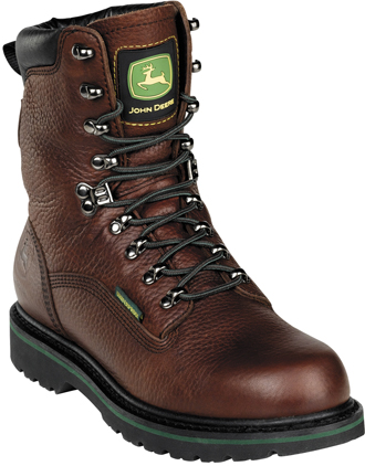 Men's John Deere 9" Waterproof Work Boots JD8283
