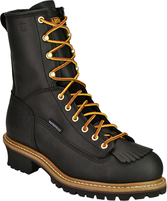 Men's Carolina 8" Waterproof Logger Work Boots CA8825