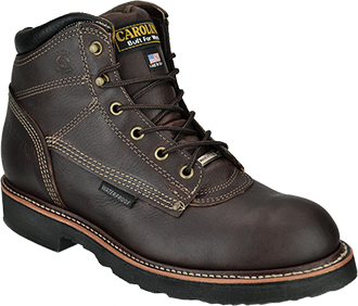 Men's Carolina 6" Waterproof Work Boots CA815 | USA Made