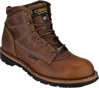 Men's Carolina 6" Waterproof Work Boots CA817 | USA Made