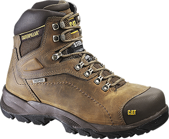 Men's Caterpillar Diagnostic HI Waterproof & Insulated Work Boots CAT-P73687