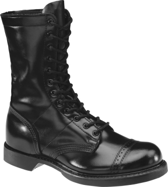 Men's Black Knight and HH Brand 10" Combat Jump Boots 975  | USA Made