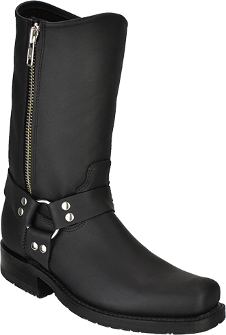 Men's Double H Side Zipper Harness Boot DH1602  |  USA Made