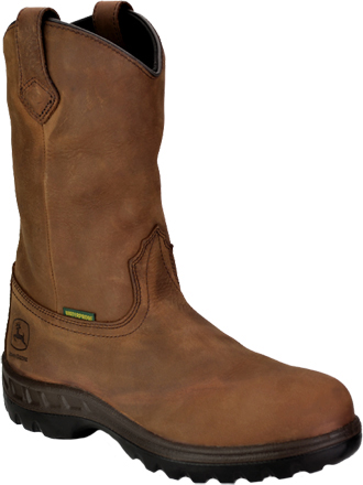 Men's John Deere Waterproof Wellington Work Boot 4504