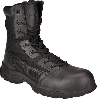 Men's Reebok 8" Side Zip Metal Free Military Boot RB8285
