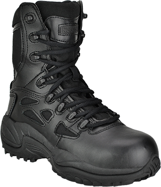 Women's Reebok 8" Stealth Side-Zipper Waterproof Work Boots RB877 (Replaces Converse C877)