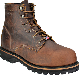 Men's Wolverine 6" Plainsman Work Boots W02697 | USA Made