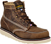 Men's Carolina 6" Wedge Sole Work Boots (U.S.A.) CA7011