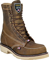 Men's Carolina 8" Steel Toe Moc Toe Work Boots (U.S.A.) CA7516