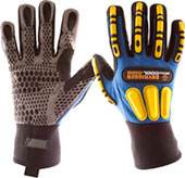 Men's Impacto 1-Pair DRYRIGGER Cool-Rigg Oil and Water Resistant Gloves