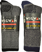 Wigwam At Work Double Duty 2-Pack Midweight Sock (U.S.A. Made) S1350