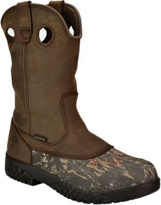 Men's Wolverine 8" SwampMonster Waterproof Wellington Hunting Boots W07915