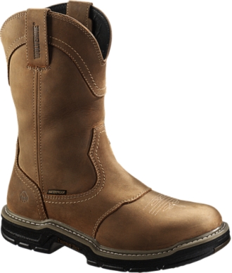 Men's Wolverine 10" Waterproof  Western Wellington Work Boots W02288