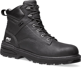 Men's Timberland 6" Composite Toe WP Work Boot A122Q - 9 W - Black