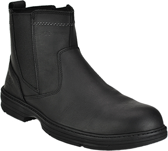 Men's Caterpillar Steel Toe Slip-On Work Boot P90477 - 9 W - Black