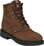 Discontinued Women's Justin Original 6" Steel Toe Work Boot (U.S.A. Built) L0774 - Size 9.5 C Only