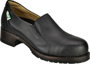 Women's Mellow Walk Steel Toe Slip-On Work Shoe 402109 - 9 M - Black