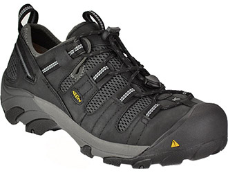 Men's KEEN Utility Steel Toe Work Shoe 1006977 - 9 EE - Black
