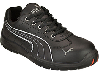 Men's Puma Steel Toe Work Shoe 642625 - 9 MW - Black