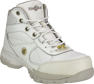Men's Nautilus Steel Toe Work Shoe 1306 - 9 W - White