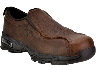 Women's Nautilus Steel Toe Slip-On Work Shoe 1621 - 9 W - Brown