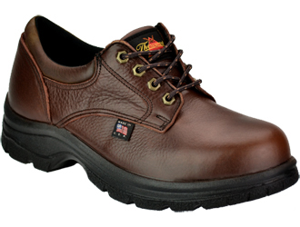 CLEARANCE - Men's Thorogood Steel Toe Work Shoe (U.S.A. Made) TH804-4760 - 9 W - Brown