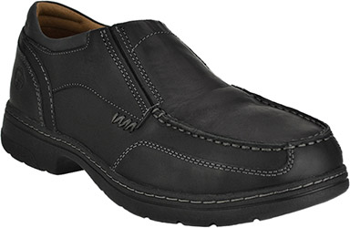 Men's Timberland Alloy Toe Slip-On Work Shoe 92647 - 9 W - Black