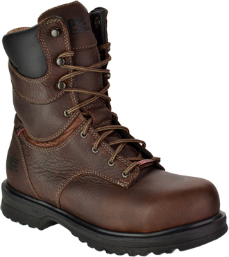 Women's Timberland 8" Alloy Toe WP/Insulated Work Boot 88116 - 9 W - Brown