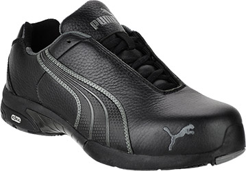 Women's Puma Steel Toe Work Shoe 642855 - - Black
