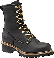 Men's 8 Inch Carolina Plain Toe Logger Work Boots CA8823