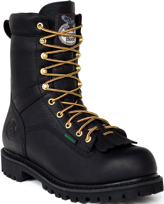 Men's Georgia Boot Waterproof Work Boots G8010 | Low-Heel Logger