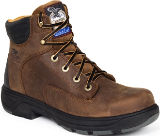 Men's Georgia Boot 6" Work Boots G6554(8.5 Wide Only)