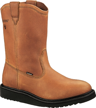 Men's Wolverine 10" Wedge Heel Wellington Work Boots WO4695