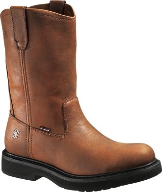 Men's Wolverine 10" Outside Heel Wellington Work Boots WO6684