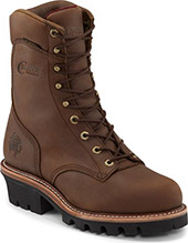 Men's Chippewa Boots 9" Waterproof & Insulated Logger Work Boot 59408