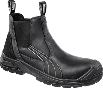 Men s Puma 6 Composite Toe Slip On Metal Free Work Boots 630345 MidwestBoots