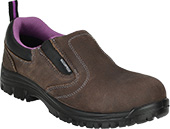 Women's Avenger Composite Toe WP Metal Free Slip-On Work Shoe 7165