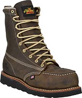 Men's Thorogood 8" Steel Toe Wedge Sole Moc Toe Boot (U.S.A.) 804-4235-GWP702