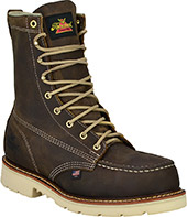 Men's Thorogood 8" Steel Toe Work Boot (U.S.A.) 804-4378-GWP702 With Leather Lace