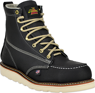 Men s Thorogood 6 Steel Toe Boots U.S.A. 804 6201 GWP501 with Free Gift Lace MidwestBoots