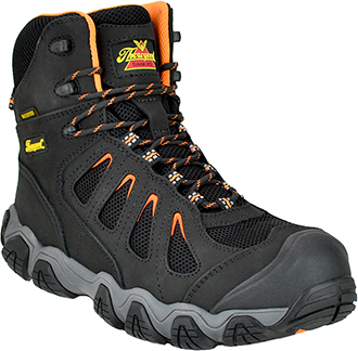 Thorogood Men's 6" Brown Leather Waterproof Safety Toe Hiker Work Boot 804-4296