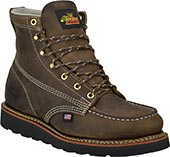 Men's Thorogood 6" Wedge Sole Moc Toe Work Boot (U.S.A.) 814-4135-GWP505