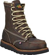 Men's Thorogood 8" Wedge Sole Moc Toe Boot (U.S.A.) 814-4235-GWP702