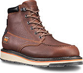 Men's Timberland 6" WP Wedge Sole Moc Toe Work Boot A1KRQ