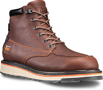 timberland wedge sole work boots