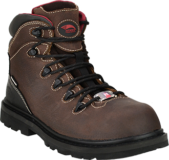 Leather free sales work boots