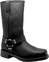 Men's AdTec 13" Harness Side-Zip Waterproof Wellington Biker Boot 1446