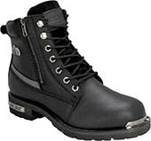 Men's AdTec  6" Double Side-Zip Reflective Biker Boot 9797